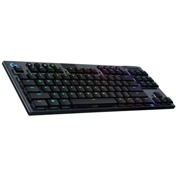 Logitech G915 TenKeyLess Wireless RGB Mechanical Gaming Keyboard - Clicky - Tashqila Logitech G915 TenKeyLess Wireless RGB Mechanical Gaming Keyboard - Clicky - Tashqila